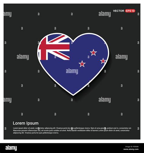 New Zealand flag design vector Stock Vector Image & Art - Alamy