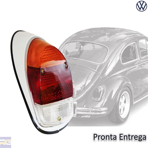 Lanterna Traseira Fusca 1300l 1500 Sinaleira Tricolor Shopee Brasil