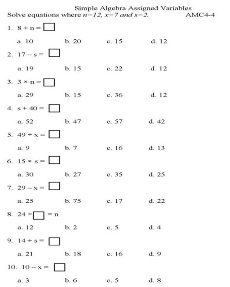 Hard Math Worksheets For 8th Graders 296001 Free Worksheets Samples