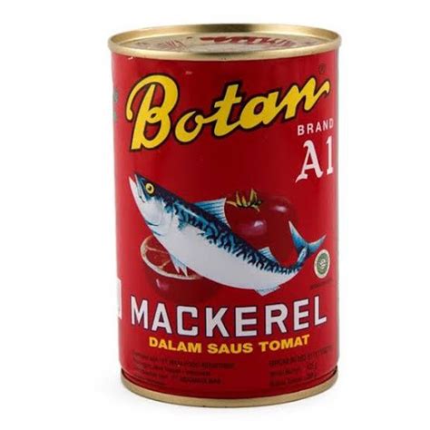 Jual Mackerel Botan 425 Gr Kaleng Shopee Indonesia