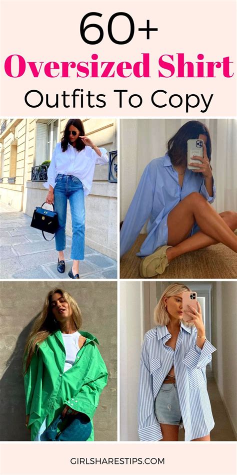 Outfit Ideas Oversized Oversized Shirt Outfit Camisa Oversized