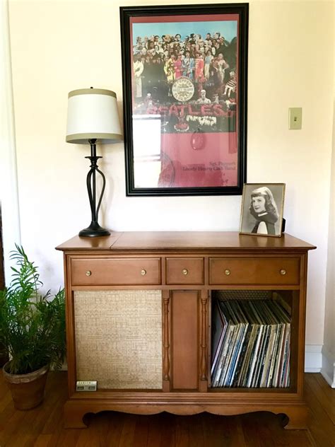 Restoring A Vintage Record Console Holladays At Home