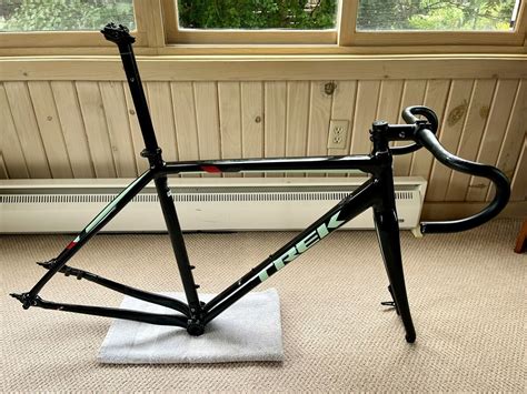 Trek Crockett Disc Frameset Black Cm Cyclocross Or Gravel Ebay