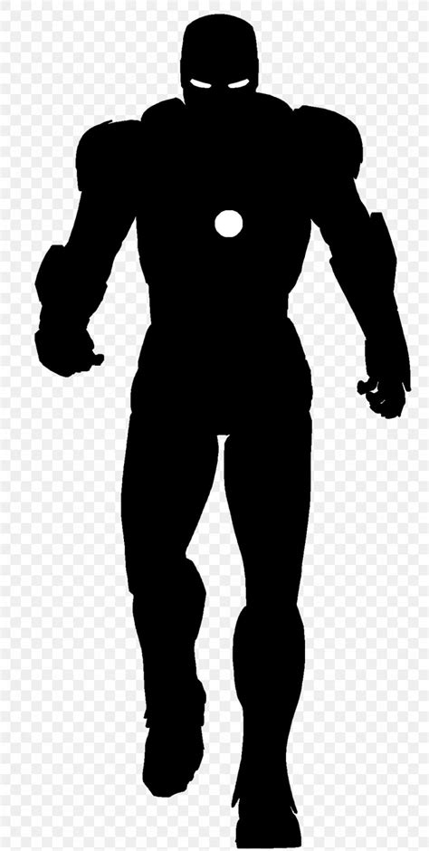 Iron Man Silhouette Superhero, PNG, 1024x2032px, Iron Man, Avengers ...