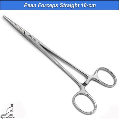 SURGICAL PEAN HEMOSTATIC Forceps Straight 18 Cm Locking Tissue Hemostat