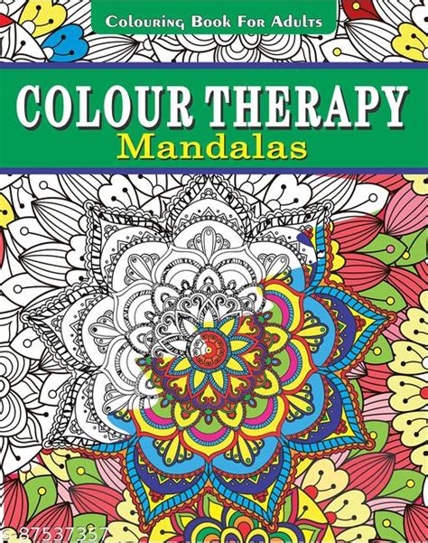 Coloring Therapy Mandala