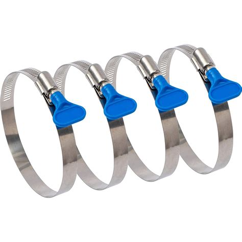 Worm Clamp Stainless Steel German Type Hose Clamp With Handle China