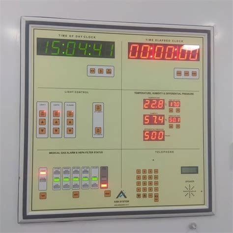 Single Phase V Digital Surgeon Control Panel F R Operation Theater