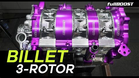 Building A 1500hp Billet 20B 3 Rotor FullBOOST YouTube