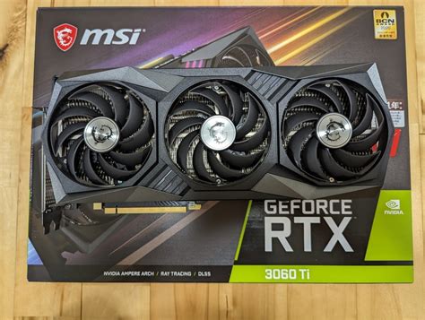 MSI GeForce RTX3060Ti GAMING X TRIO PCI Express 売買されたオークション情報yahooの商品