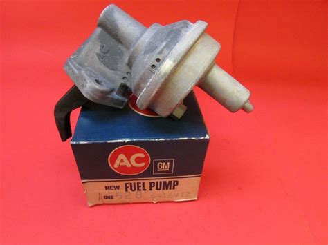 1967 69 Firebird 4 Bbl 6 Cyl Nos Ac Fuel Pump 40528 Gm 6416912 April 69 Ebay