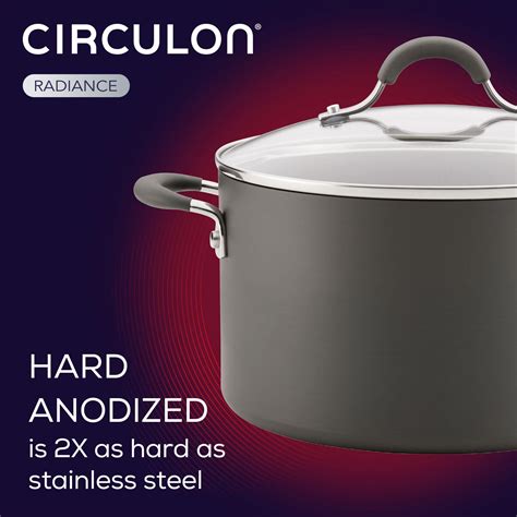 Circulon 83903 Radiance Hard Anodized Nonstick Cookware 46 Off