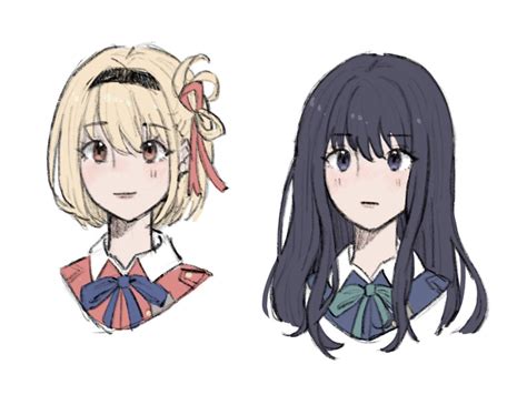 ? on Twitter: "currently watching lycoris recoil"