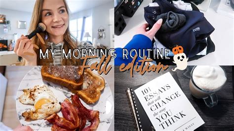 Fall Morning Routine Productive And Realistic Morning 2022 Youtube