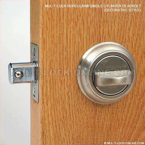 Mul T Lock Mtl600 Hercular Deadbolt Decorative Style Mul T Lock