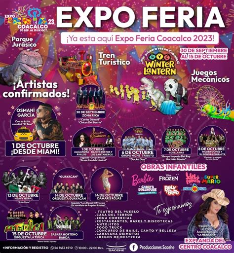 Expo Feria Coacalco 2023 Dónde Hay Feria