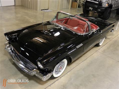 Ford Thunder Bird Miles Black Convertible V Automatic For Sale