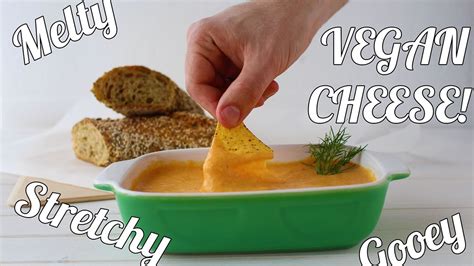 Melty Stretchy Gooey Vegan Cheese V Gf Chefkamila Youtube