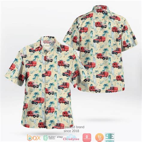 Phoenix Fire Department Ambulance Arizona Hawaiian Shirt - HomeFavo