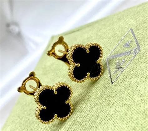 Характеристики Элегантные Серьги в образе Van Cleef & Arpels мотив ...