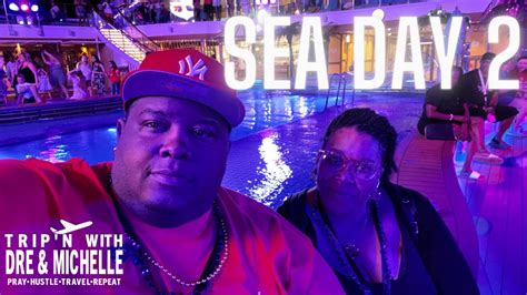 Spring Break 2022 Carnival Mardi Gras Vlog Ep 7 Sea Day Karaoke