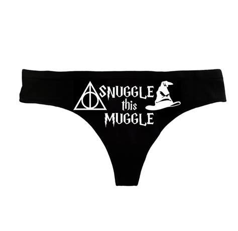 Harry Potter Thong Panties Fantastic Beasts Panty Women S Sexy Panty Underwear Lingerie Snuggle