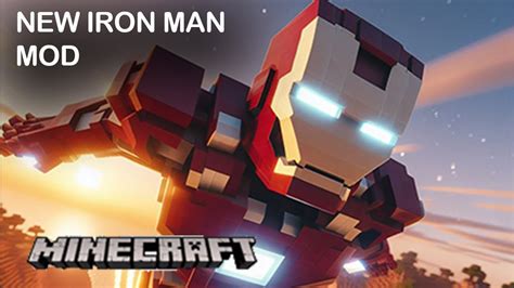 Iron man w Minecraft Nowy świetny Addon do Moda Fisk Superheroes