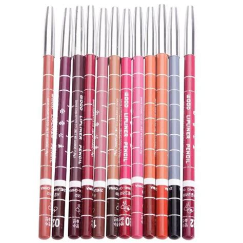 MENOW 2018 Newly 12pcs Women S Professional Makeup Lipliner Waterproof