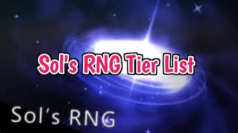 New Sol S RNG Aura Tier List 2024 All Aura S Ranked From Best To