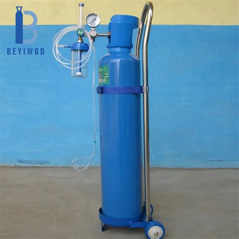 Industrial Medical Steel Oxygen Cylinder Oxygen Gas Cylinder Trolley China Industrial Medical