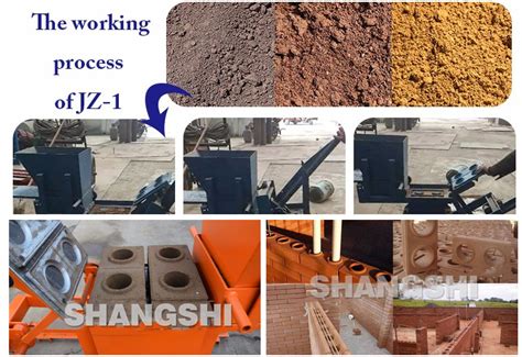 Manual Clay Earth Hand Press Brick Making Machine For Interlocking