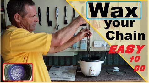 Wax Your Chain Best Lube Ever Youtube