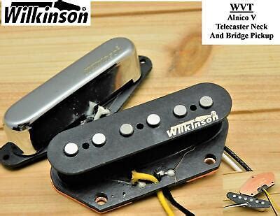 Wilkinson Wvt Vintage Style Alnico V Pickups For Telecaster Tele