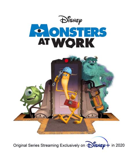 First look at Monsters at Work! : r/Pixar