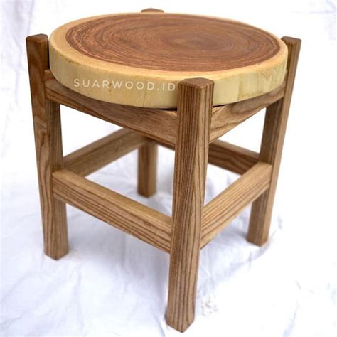 Unique Stool Suar Wood Slabs Best Stool For Wood House Furniture Project Available In