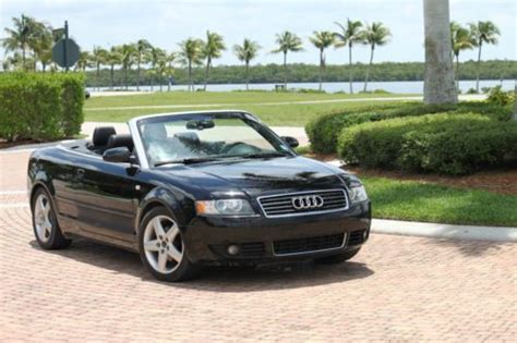 Buy Used 2005 Audi A4 Cabriolet Convertible 2 Door 18l In Cape Coral