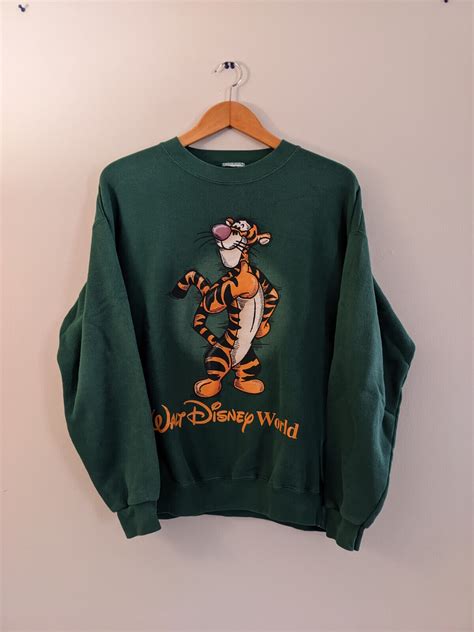 Vintage Walt Disney World Pooh Tigger Crewneck Sweats Gem