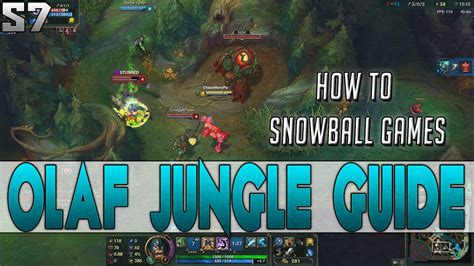 Season 7 Savage Olaf Jungle Guide Black Halo Live Full Gameplay