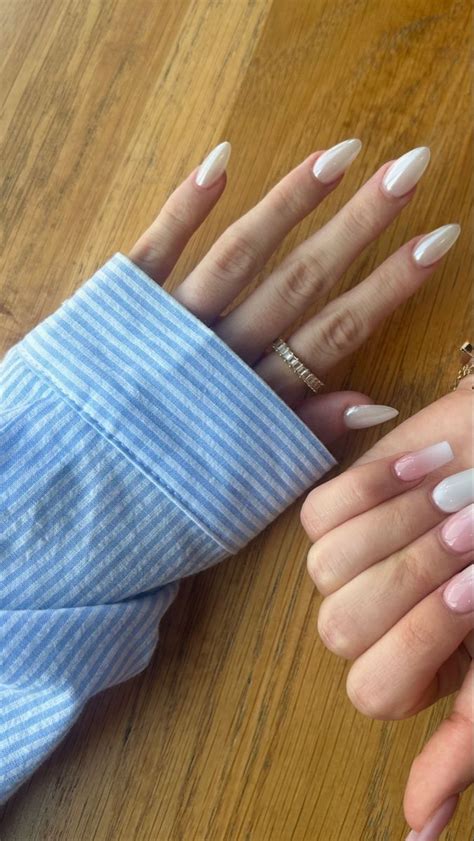 White Nails Nail Inspo White Chrome Nails Blue Gold Sophia Richie