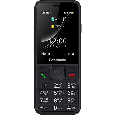 Мобильный телефон Panasonic KX-TF200RU черный купить в ОГО! | 336850 ...