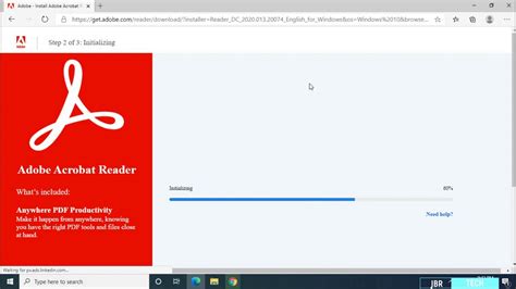 How To Install Latest Version Of Adobe Reader In Windows 10 Youtube