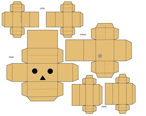 Amazon Danbo Papercraft Danbo Paper Crafts Paper Toys Template