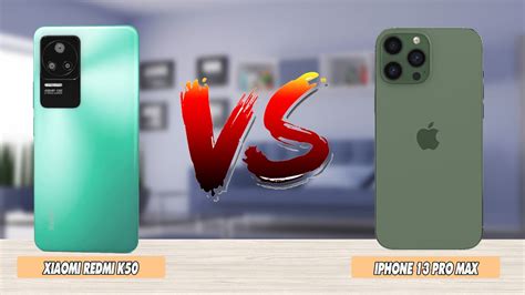 Xiaomi Redmi K50 Vs Iphone 13 Pro Max Speedtest And Camera Comparison