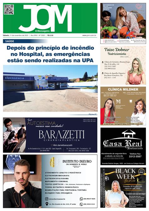 O Mensageiro Edição 2532 de 11 11 2023 Jornal e Revista O Mensageiro