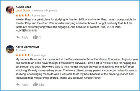 Hunter High School Exam Reviews Testimonials Queens Manhattan New