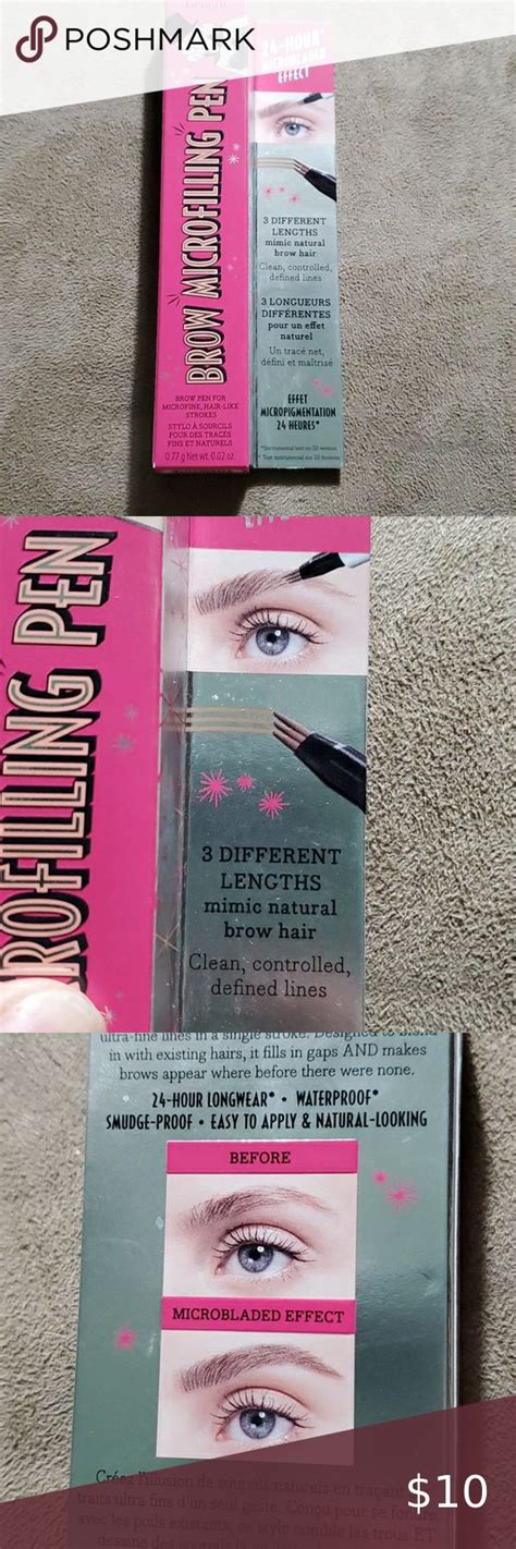 Brow Microfilling Pen In Blonde Brows Natural Brows Blonde