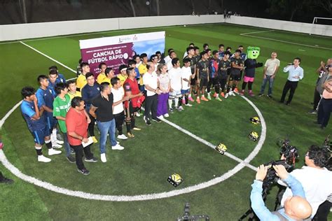 Cancha de fútbol rápido en Unidad Deportiva de Cuautla ya es una