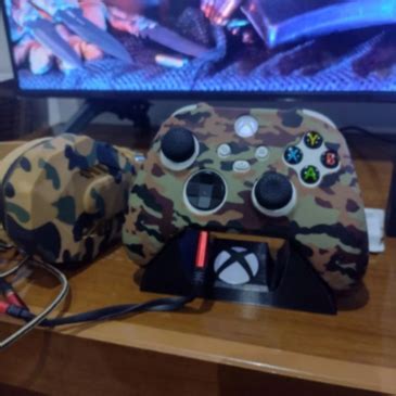 Suporte Controle Xbox One Serie S E X Apoio De Mesa LOGOTIPO