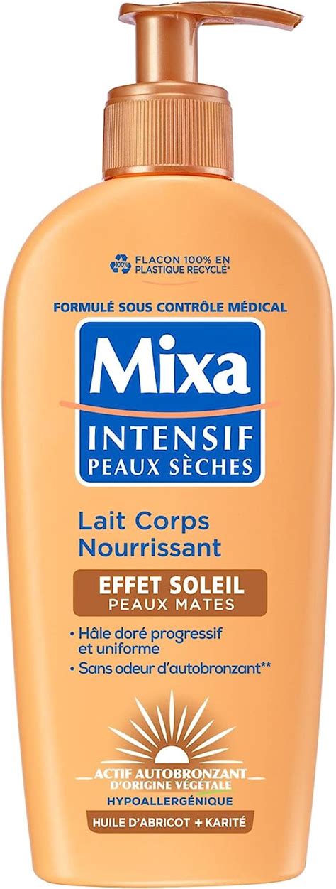 Mixa Intensif Peaux S Ches Lait Corps Nourrissant Effet Soleil