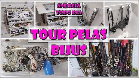 Tour Pela Bijus Mostrei Todas As Minhas Bijus E Como Organizo YouTube